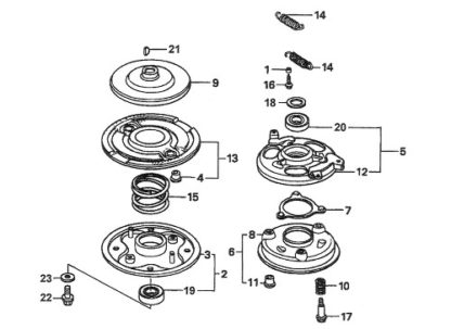 Danarm / Kaaz (Item 4) 72613-VA4-000 Blade Holder Bush