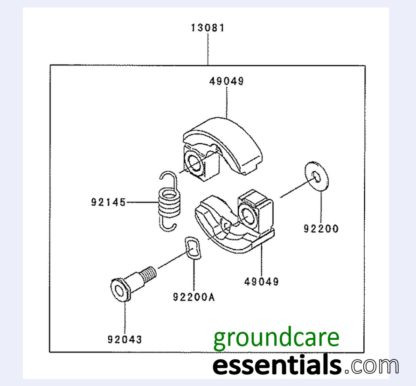 Danarm / Kaaz 13081-0631 Clutch Assembly