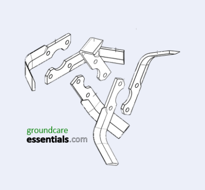 Bertolini R0000139 Left & Right Tine Set